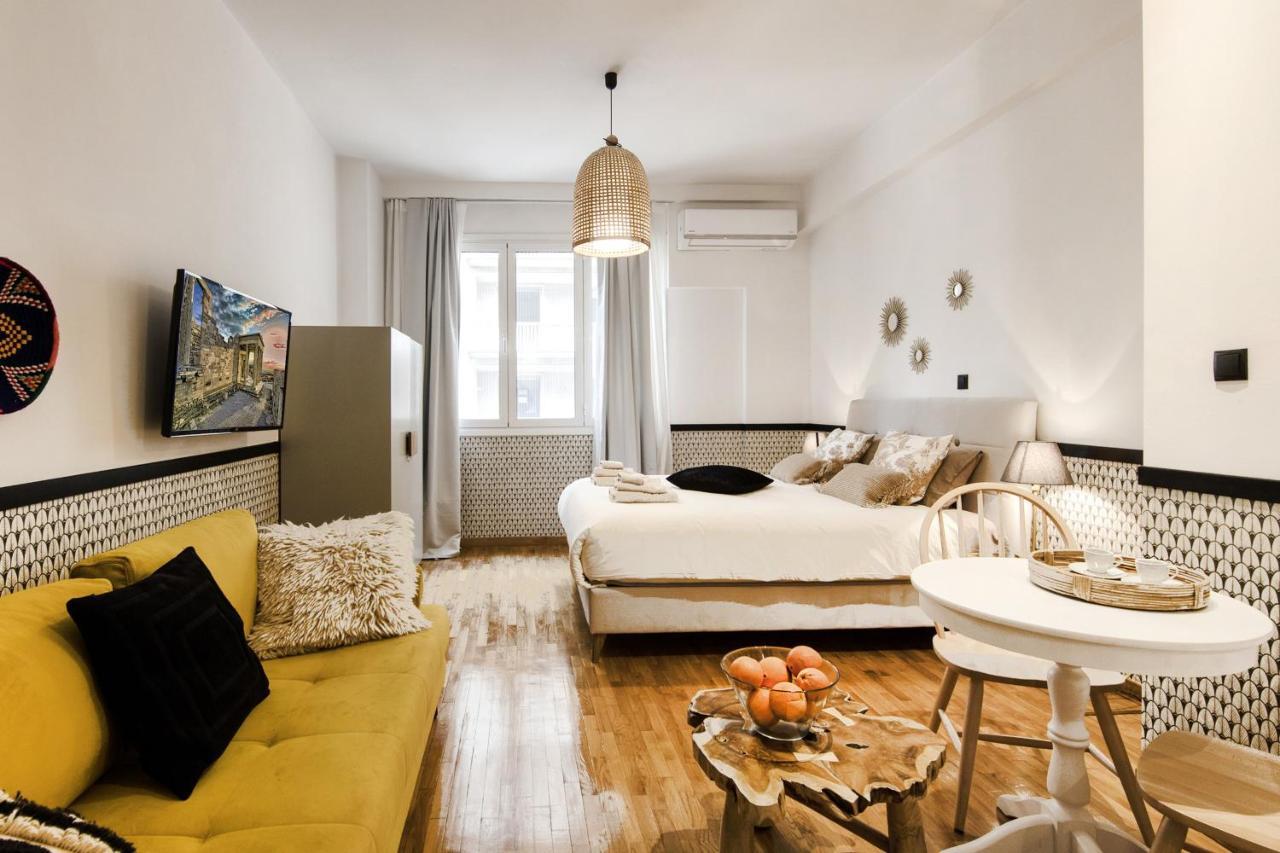 Chung cư studio 36 m² có 1 phòng tắm riêng ở Omonia Athens Ngoại thất bức ảnh