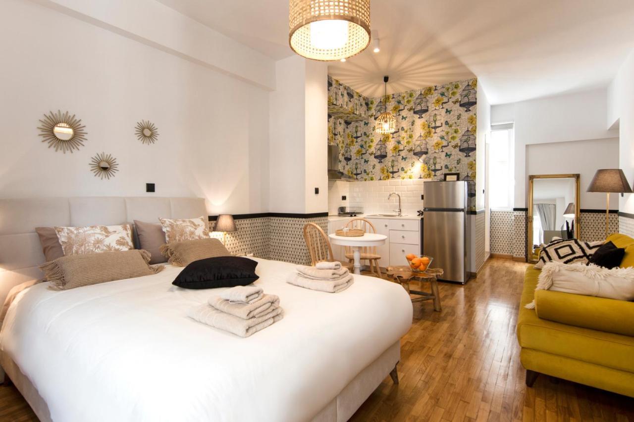 Chung cư studio 36 m² có 1 phòng tắm riêng ở Omonia Athens Ngoại thất bức ảnh